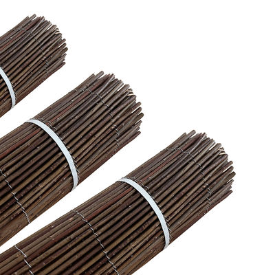 Natürliche Weiden-Privacy-Zaun-Screen für den Außenbalkon Terrasse umweltfreundliche Weidenzweige Panel