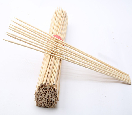 Premium-Bamboo-Skewers für Grillen, Handwerk und Kochen    Natur, Festigkeit und Umweltfreundlichkeit