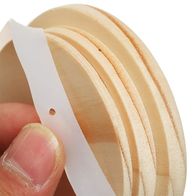 Küchen-Glas-Deckel-Glasbehälter-Bambusdeckel mit Straw Silicon Leafproof