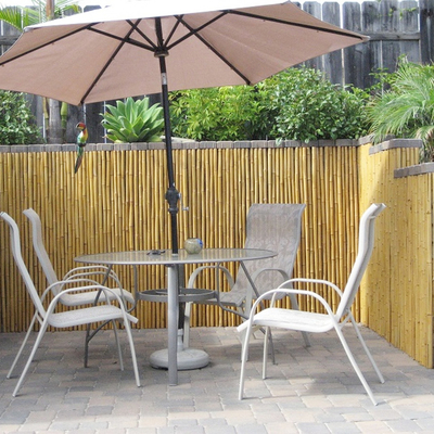 180cm dekorativer Bambuszaun-Natural Bamboo Fence-Garten-gerollte Bambussiebung