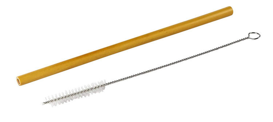 100% Bambuswegwerfstrohe 19cm 22cm für Kinderorganische trinkende Verwendung