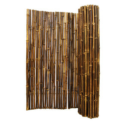 Dekorativer Bambuszaun-With Frame Carbonized-Bambusfechten der Kindertagesstätten-2x1.8m