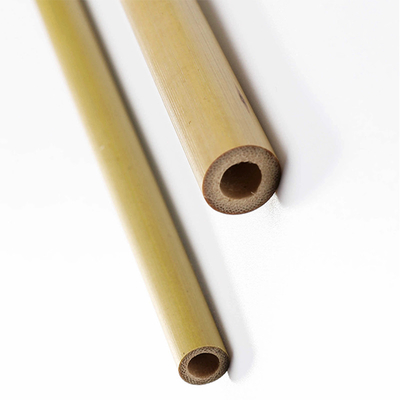 Wiederverwendbare freundliche 20x0.8cm wiederverwendbare Bambustrinkhalme Eco mit Bürste