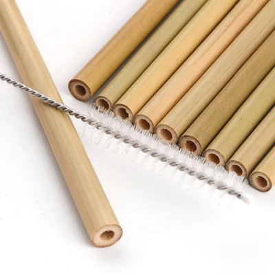 Freundliche wiederverwendbare Bambusstroh-kompostierbares biologisch abbaubares Eco mit Straw Cleaner