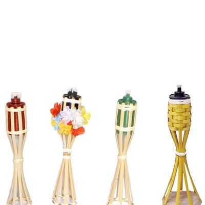 180cm Partei natürliche Bambus- Fackel-Bambus-Tiki Torches For Garden Lightings Luau