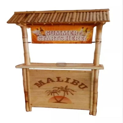 Innenpartei-Strand-Tiki Bars With Cabinet And-Tür im Freien