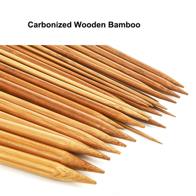 Bambushäkelnadel-Satz der Bambusrundstricknadel-12pcs