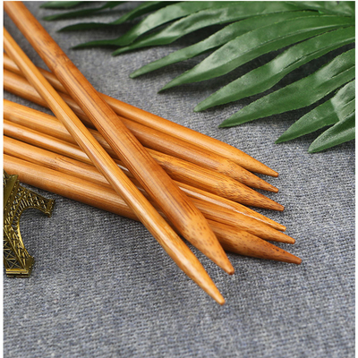 12Pcs stellte helle Bambusrundstricknadeln aussondern das spitze Stricken für handgemachtes DIY Stricken ein