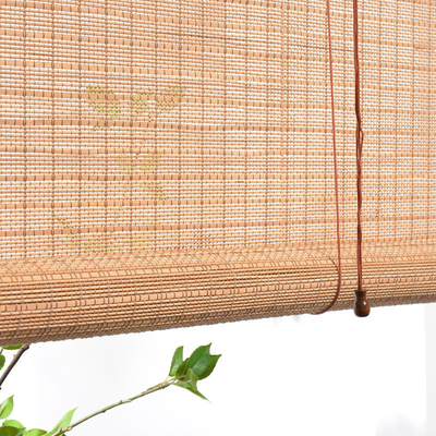 1.8m Natur-Bambus- Rolläden bunter Bambus-Roman Style Curtains