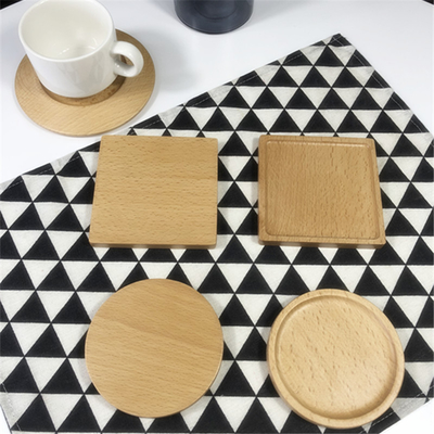 Ronde-Bambusküstenmotorschiff-wasserdichte Küstenmotorschiff-Mat For Home Cafe Drinking-Matte