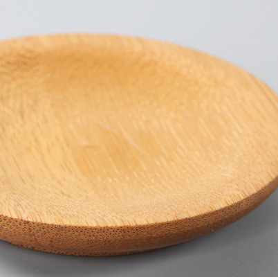 Kaffee-Tray Squares /Round Öko-Satz der kundenspezifischen Bambusküstenmotorschiffe umweltfreundliche ursprüngliche hölzerne Bambusmatte