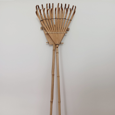12 Leichtgewichtler-Bambusrührstange Gress-Rührstangen-Garten-Rasen-Rührstange der Zinken-140cm
