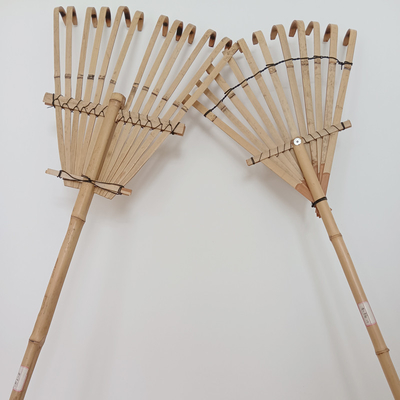 9 Bambusrührstange der Zinken-120cm handgemachte freundliche Garten-Rührstangen-Egge Eco