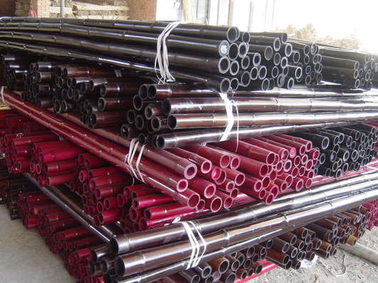 150cm rohes Bambus-Polen Malerei-Grün-rote schwarze dekorative Bambusgarten-Stangen