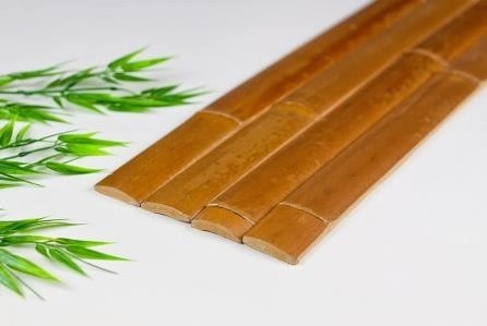 Biologisch abbaubare natürliche Hälfte Bambus-Pole-Bambuslatten-Größen-besonders angefertigt für Dekoration