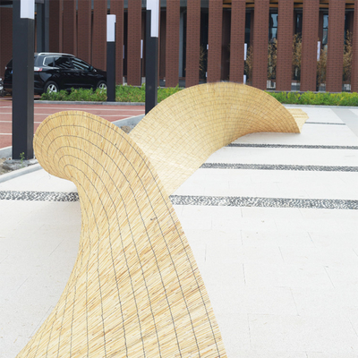 Natürliches Weidenzaun-Panels Roller Light-Gewicht Willow Fence For Yards Privacy