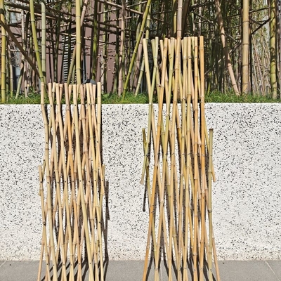 Dehnbarer Bambus-flexibler Gitter-Garten Polen, der für Balkon-Dekoration 120*180cm ficht