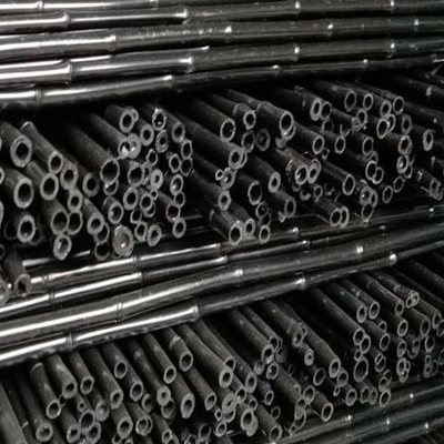 3 Fuß rohe Bambus-Pole haftet natürliche karbonisierte schwarze Malerei 595cm für Dekoration