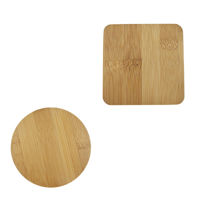 9cm zuhause Bambusanlage Tray Anti Scratch Table Mat für saftige Blumentöpfe