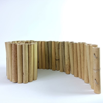 20x100cm Cane Bamboo Edging Border Fence für den kleinen Garten-Balkon dekorativ