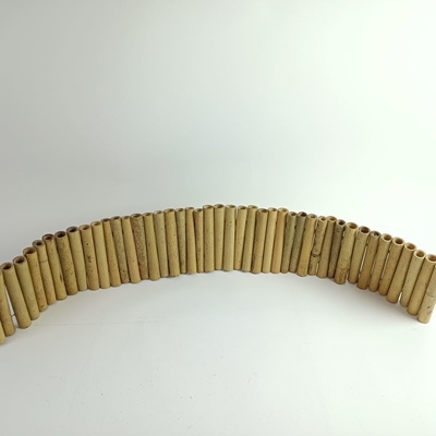 20x100cm Cane Bamboo Edging Border Fence für den kleinen Garten-Balkon dekorativ