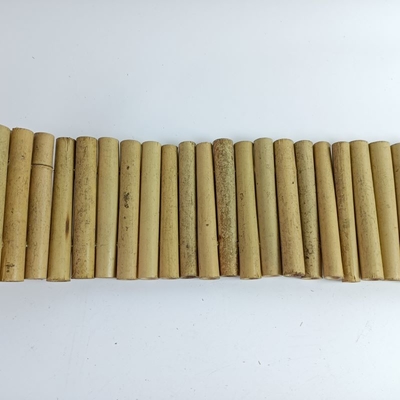 20x100cm Cane Bamboo Edging Border Fence für den kleinen Garten-Balkon dekorativ