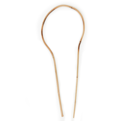 100% Rohstoff-Bambus bindet 6m U Form-Band-handgefertigte Gitter-Stützblume an