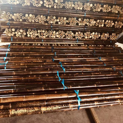 4cm bis 20cm Tonkin rohe Bambus-Polen karbonisierten schwarzes grünes Rotes besonders angefertigt
