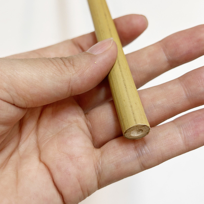 Trockene gerade 60cm bis 595cm große Bambus-Polen natürliche Farbe