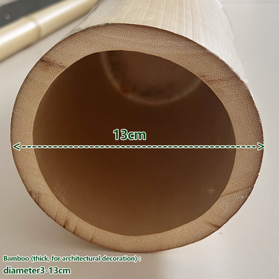 Bau-Garten-Landwirtschafts-Feld-Bambusstock 18mm bis 160mm Durchmesser Moso Bambus-Pole