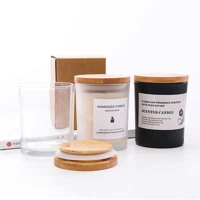 Küchen-Speicher rüttelt rundes Quadrat-Bambusglas-Deckel mit Silikon Ring Airtight