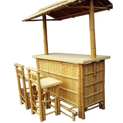 Innenpartei-Strand-Tiki Bars With Cabinet And-Tür im Freien