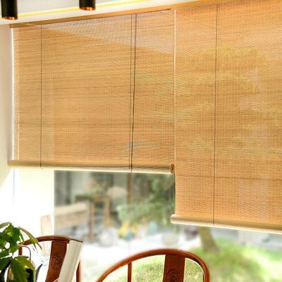 Umweltsmäßig schattiert Bambusrolle manuellen Pergola-Bambus blind macht 60 x 180cm