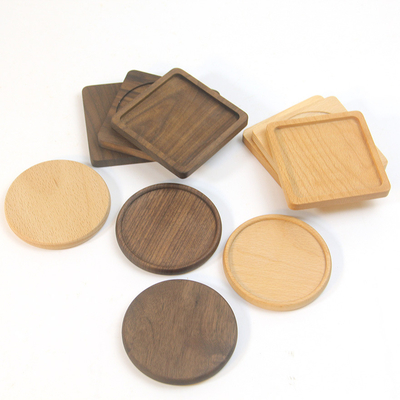 Ronde-Bambusküstenmotorschiff-wasserdichte Küstenmotorschiff-Mat For Home Cafe Drinking-Matte