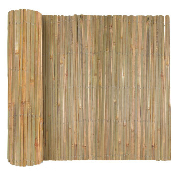 Natürlicher Bambus Schieberegler Umweltfreundliche Privatsphäre Schieberegler Zaun Bamboo-Bildschirm-Panel Roll für Balkon