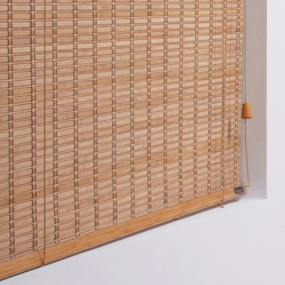 Bamboo-Jalousien für Fenster Lichtfilterung Holz-Jalousien Bamboo-Rollenschattierungen Innenraum