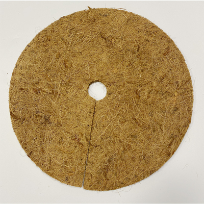 Coconut Fiber Mulch Ring Baumschutzmatte für Scheibenpflanzendeckel Unkrautbekämpfung Matten