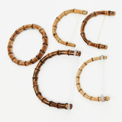 Bambusbeutelgriffe Natürlicher Bambusgrip für Tote & Clutches