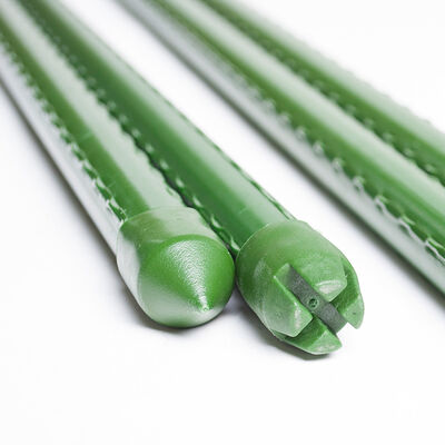 90cm L 8mm Durchmesser Pflanzen Unterstützer Stahlrohr Neues Design Kunststoffbeschichtete Gartengitter für komfortable Gewächshäuser