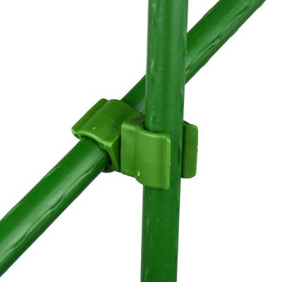 Kunststoffbeschichtete Metallpfähle Grüne Gartenpfähle für Pflanzenunterstützung Pflanzenklettern Landschaftszaun