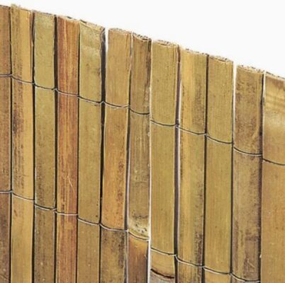 Dauerhafte Split-Bamboo-Zäune Schiefer-Datenschutz-Roll für die Außenlandschaftsgestaltung und Patio-Dekoration