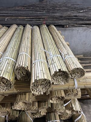 Dauerhafte Split-Bamboo-Zäune Schiefer-Datenschutz-Roll für die Außenlandschaftsgestaltung und Patio-Dekoration