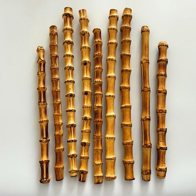 Handgefertigtes Natur-Bambuswurzel-Handwerk Rohmaterial für DIY-Gartendekoration und Heimdekoration