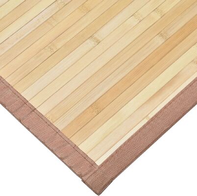 Bamboo Floor Mat: Eco‑Friendly Roll‑Up Bamboo Mat for Home Cooling & Decoration